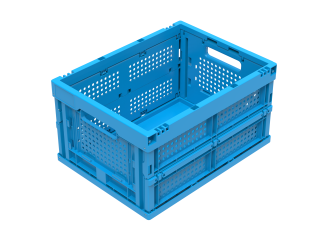 Bac Pliable Falter 4322 V1 L bleu WALTHER-bleu 400 x 300 x 220 mm 