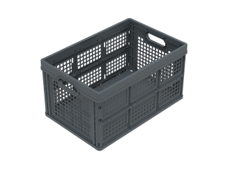 Folding box Folding 5328 V1 dark grey 530 x 350 x 285 mm 