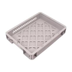 Stacking box Base 4307 2 OG grey 400 x 300 x 70 mm 