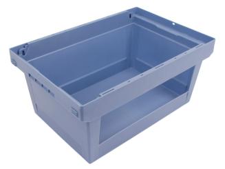 Nestable box Nestro 6427 EL dove blue 600 x 400 x 273 mm 