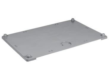 Auflagedeckel 1200 x 800 hellgrau 1215 x 815 x 30/65 mm 