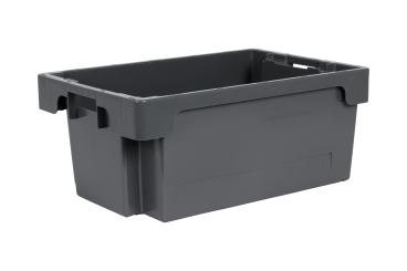 Stack & nest container Tepper 250 1 grey 600 x 400 x 250 mm 