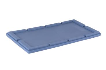 Couvercle coiffant 800 x 400 pour Nestro bleu pigeon 800 x 400 mm 