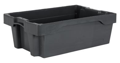 Stack & nest container Toc 200 1 grey 600 x 400 x 200 mm 