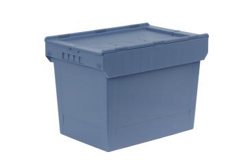 Nestable box Nestro 6442 D dove blue 610 x 400 x 440 mm 
