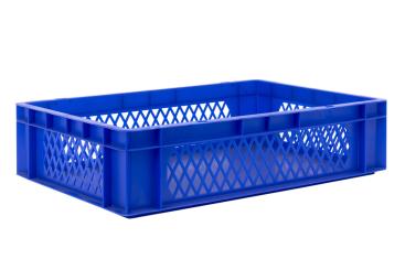 Stacking box Dina 145 2 blue 600 x 400 x 145 mm 