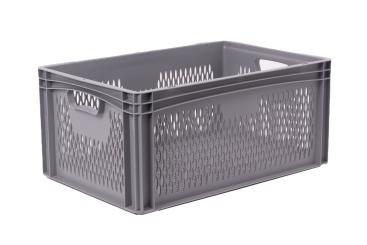 Stacking box Base 6427 2 DG grey 600 x 400 x 270 mm