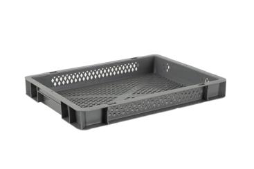 Stacking box Band 50 3 grey 400 x 300 x 50 mm 