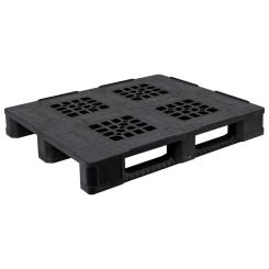 Heavy duty pallet 1210 - 1 reg. anthracite 1200 x 1000 x 160 mm 