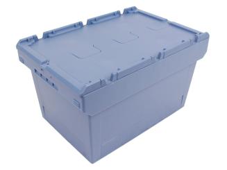 Nestable box Nestro 6432 DU dove blue 610 x 400 x 349 mm 