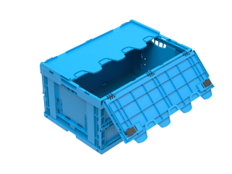 Faltbox Falter 6430 NG DL WALTHER-blau 600 x 400 x 310 mm 