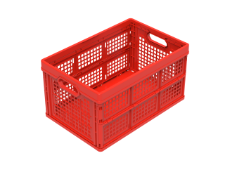 Bac Pliable Falter 5328 V1 rouge 530 x 350 x 285 mm 