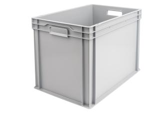 Stacking box Ronny 420 DG light grey 600 x 400 x 424 mm 