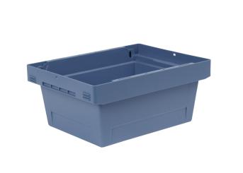 Nestable box Nestro 4317 S dove blue 400 x 300 x 173 mm 