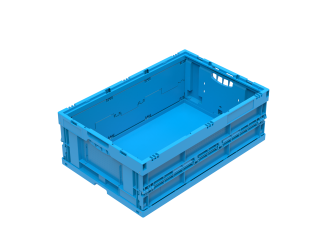 Bac Pliable Falter 6422 NG WALTHER-bleu 600 x 400 x 220 mm 