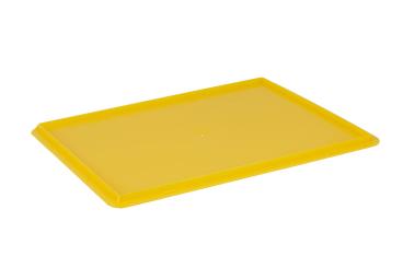 Drop-on lid 400 x 300 suitable for Band yellow 400 x 300 mm 