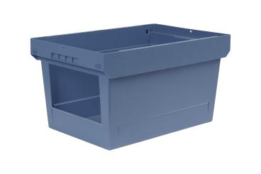 Nestbarer Behälter Nestro 6432 ES taubenblau 600 x 400 x 323 mm 