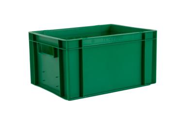 Stacking box Band 210 1 - special offer - green 400 x 300 x 210 mm 
