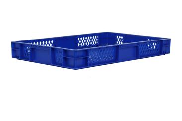 Stapelbehälter Dina 75 3 blau 600 x 400 x 75 mm 