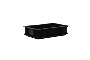 Conductive stacking box Ortis 75 1 cond black 300 x 200 x 75 mm 