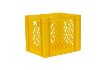 Stacking box Band 320 2 yellow 400 x 300 x 320 mm 
