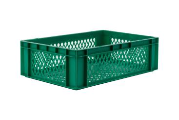 Stacking box Dina 175 3 green 600 x 400 x 175 mm 