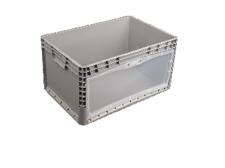 Stapelbak Smart 6432 grijs 600 x 400 x 320 mm 