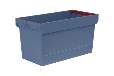 Nestable box Nestro 8442 SB dove blue 800 x 400 x 423 mm 