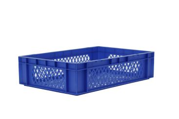 Stacking box Dina 145 3 blue 600 x 400 x 145 mm 