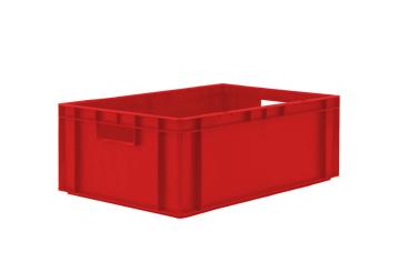 Stacking box Dina 210 1 red 600 x 400 x 210 mm 