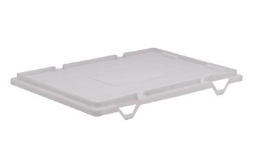 Couvercle coiffant 600 x 400 pour Tepper blanc mat 600 x 400 mm 