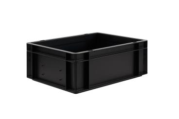 Conductive stacking box Band 145 1 cond black 400 x 300 x 145 mm 