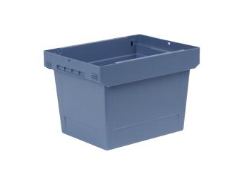 Nestable box Nestro 4327 S dove blue 400 x 300 x 273 mm 