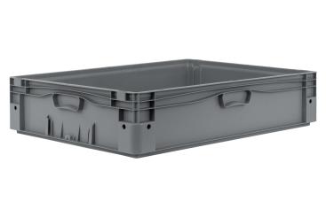 Stacking box Base 8618 1 OG grey 800 x 600 x 175 mm 