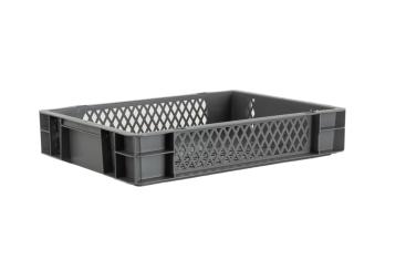 Stacking box Band 75 3 grey 400 x 300 x 75 mm 