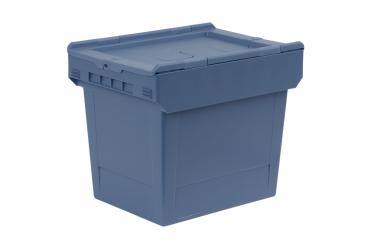 Nestable box Nestro 4332 D dove blue 410 x 300 x 340 mm 