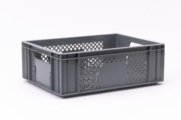 Stapelbehälter Ron 140 2 grau 400 x 300 x 142 mm 