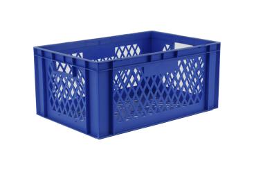 Stacking box Dina 270 3 blue 600 x 400 x 270 mm 