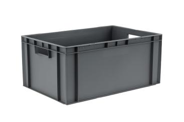 Stacking box Dina 270 1 grey 600 x 400 x 270 mm 