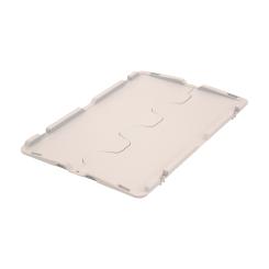 Klappdeckel 600 x 400 grau 600 x 400 mm 