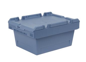 Nestable box Nestro 4317 DU dove blue 410 x 300 x 199 mm 