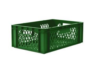 Stacking box Dina 210 3 green 600 x 400 x 210 mm 