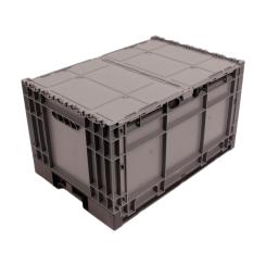 Klappbox Vaun 6434 grau-schwarz 600 x 400 x 340 mm 