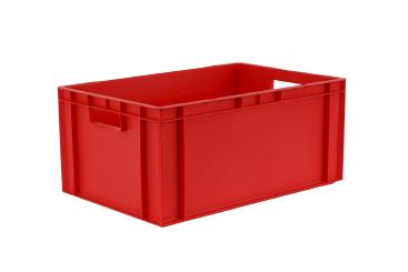 Stacking box Dina 270 1 red 600 x 400 x 270 mm 