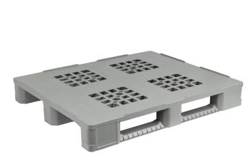 Schwerlastpalette 1210 - 1 grau 1200 x 1000 x 160 mm 