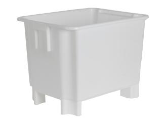 Drehstapelbehälter Tip 8660 weiß 800 x 600 x 600 mm 