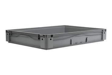 Stapelbehälter Base 8612 1 OG grau 800 x 600 x 120 mm 