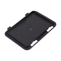 Hinged lid 200 x 150 black 200 x 150 mm 