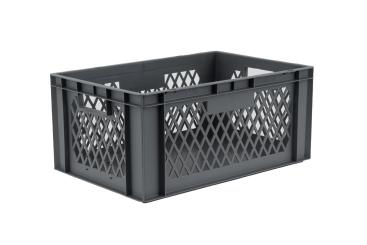 Stacking box Dina 270 2 grey 600 x 400 x 270 mm 