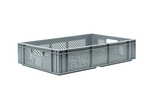 Stacking box Richess 135 2 grey 600 x 400 x 133 mm 